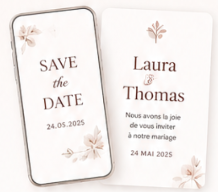 Save the Date et faire-part numériques — Event Kit DigiDek